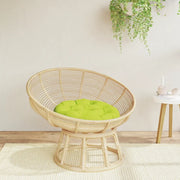 Cuscino Rotondo Verde Chiaro Ø 60x11 cm in Tessuto Oxford 361951