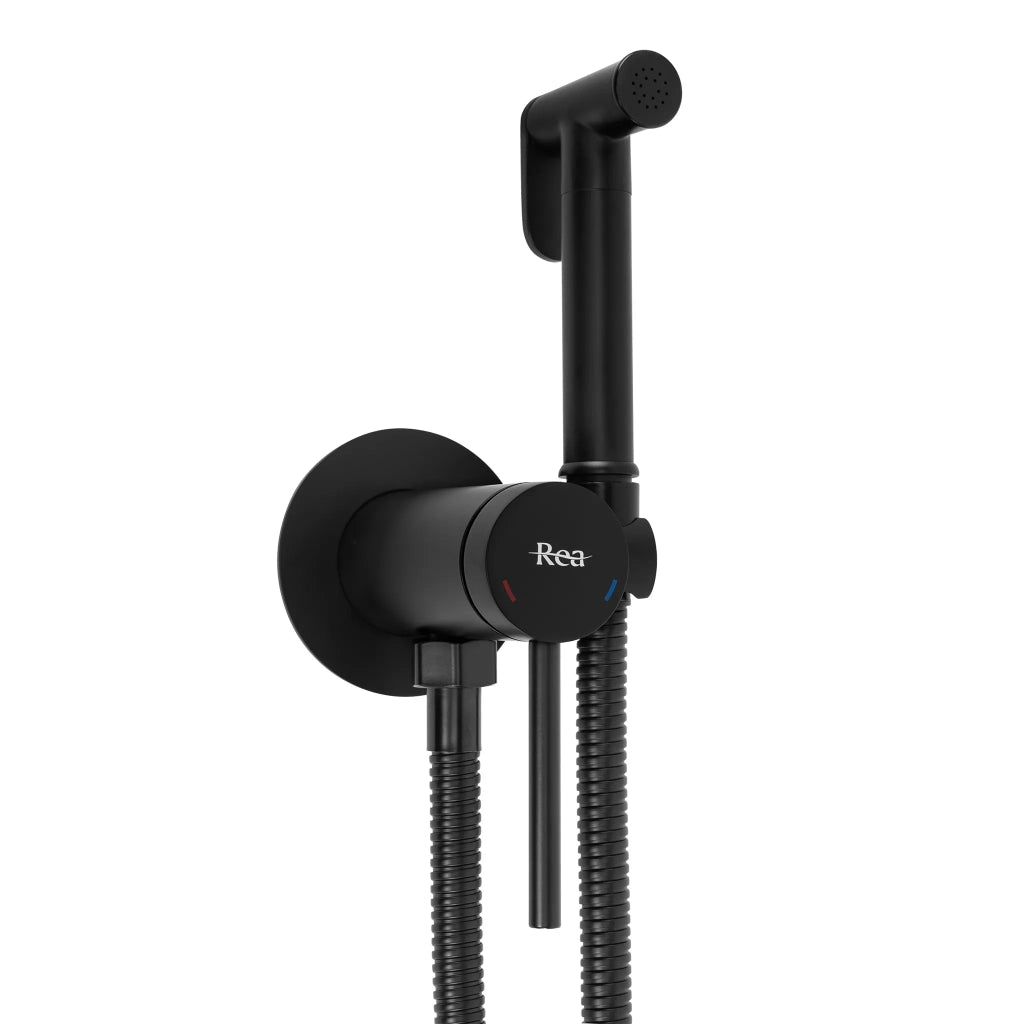 Rubinetto Bidet Rea Foss Clif Black