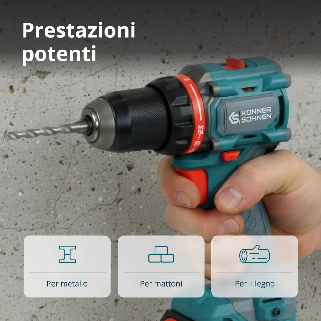 Set Senza Fili Master KS ID20V-60 KIT 74 PLUS