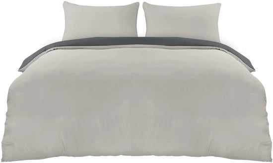 Set di coperte di letto lussuoso - 200x200cm - copri cuscino 50x75cm - tessuto di microvezzi morbido - letto e cuscini resistenti - facile da pulire - sostenibile - eco-friendly