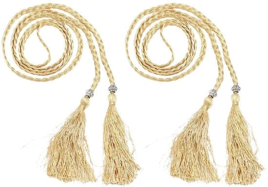 Raccordo a due pezzi per abbigliamento - Raccordo a spazzola - Accessori per abbigliamento - Materiale: poliestere - Lunghezza: 168 cm