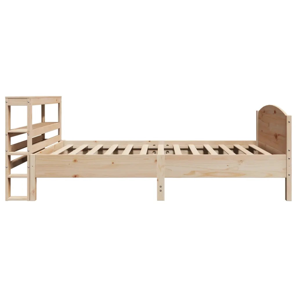 Letto senza Materasso 75x190 cm in Legno Massello Pino 3306249