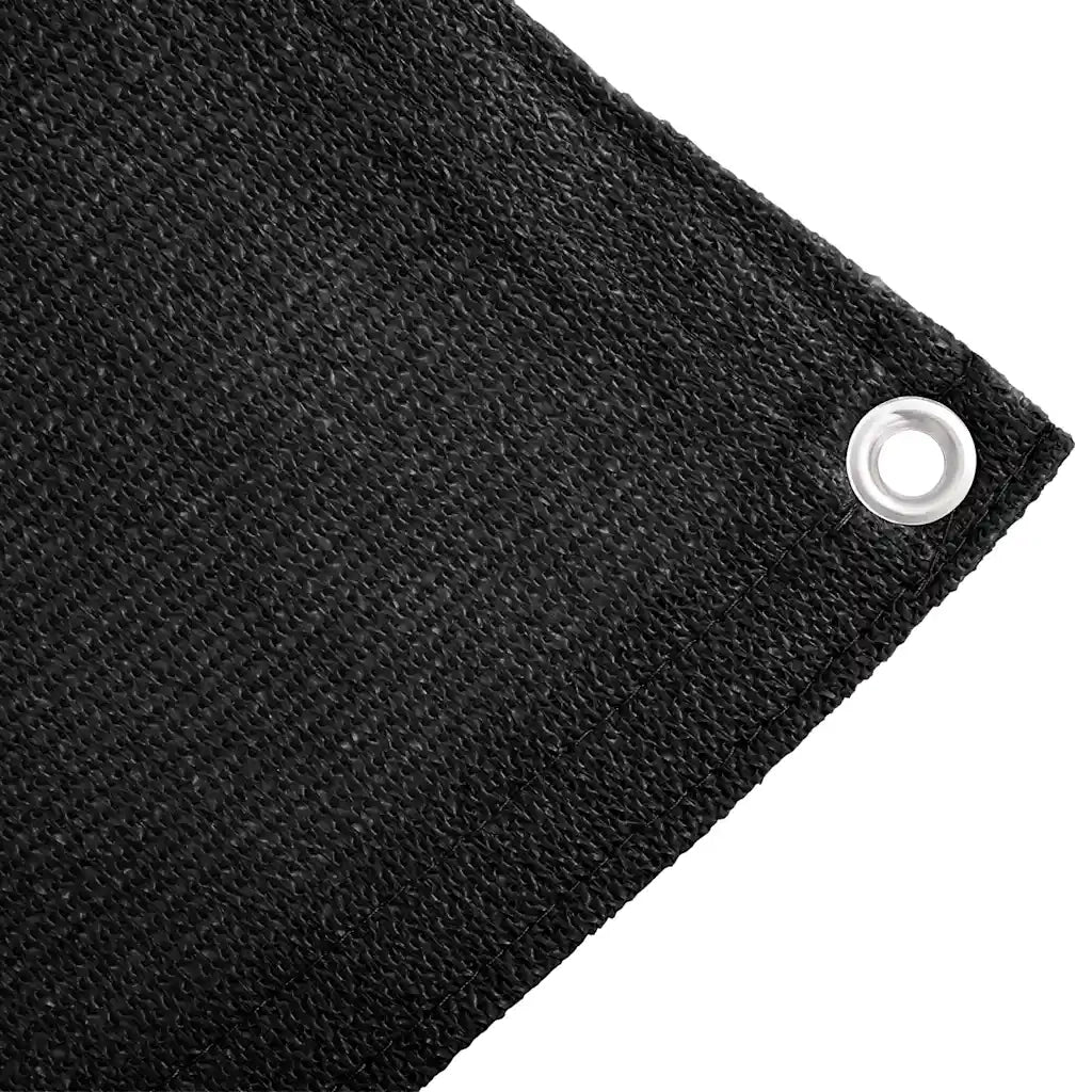 Tappeto da Tenda 200x400 cm Nero 310778