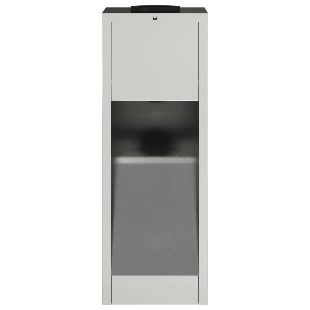 Lucina LED Solare da Percorso 2 pz Argento Zincato CFW7371135