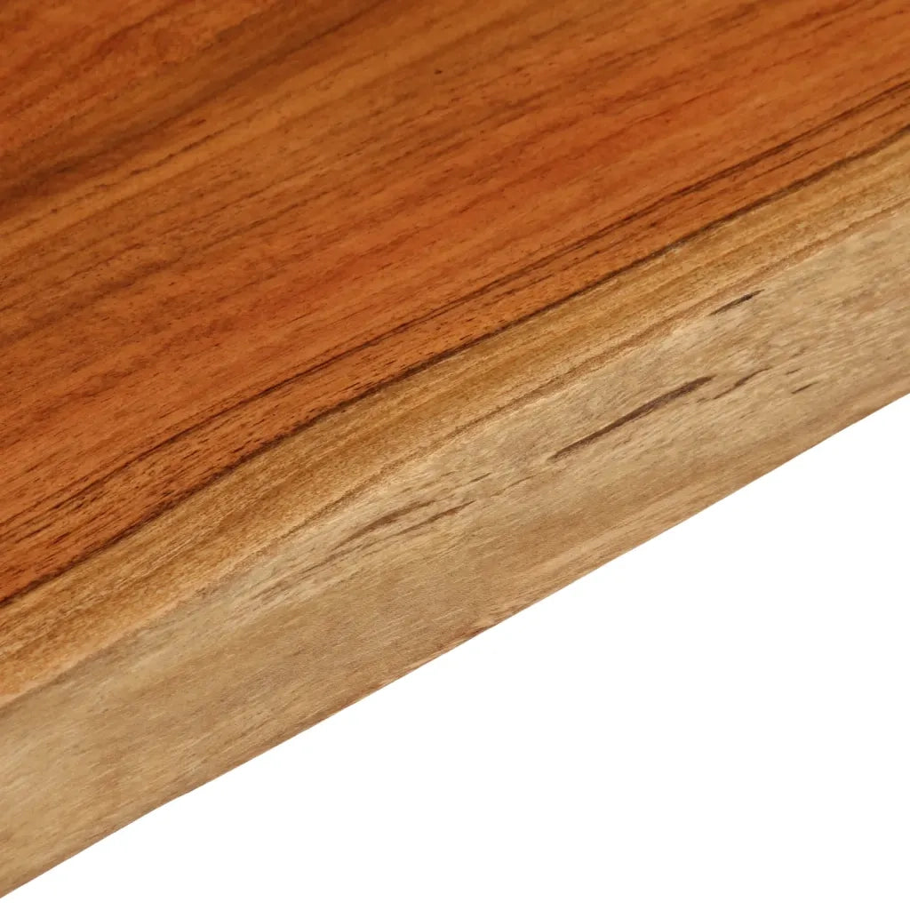 vidaXL Piano Tavolo 50x40x3,8 cm Rettangolare Legno Acacia Bordi Vivi