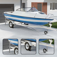 Set per rimorchio con servotimone a ruota, piedi stabilizzatori e cunei 10 pezzi max 362 kg