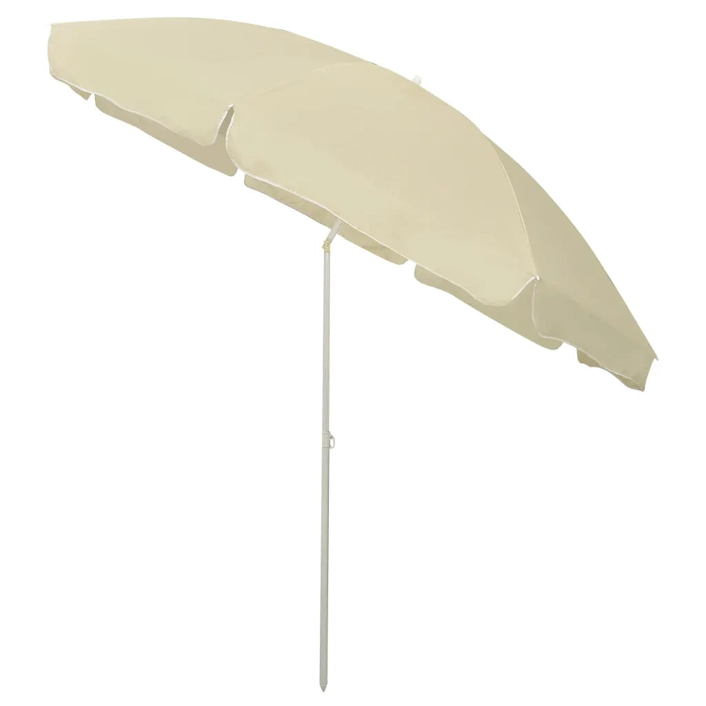 Ombrellone da Spiaggia Giallo Sabbia 300 cm 314707