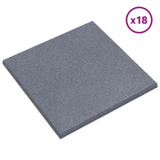 Piastrelle per Protezione dalle Cadute 18 pz Grigio 50 x 50 cm CFW5829870