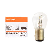 Lampadina (Osram) 21/5W 24V BAY15d