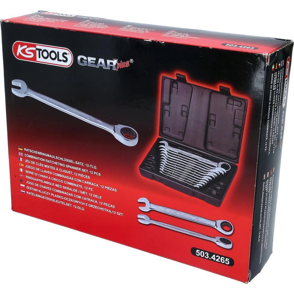 KS Tools 503.4265 chiave a cricchetto Acciaio al cromo vanadio 72 pz
