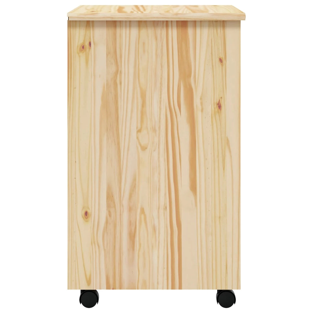 Armadietto Rotolante con Cassetti MOSS Vernice trasparente 42032401