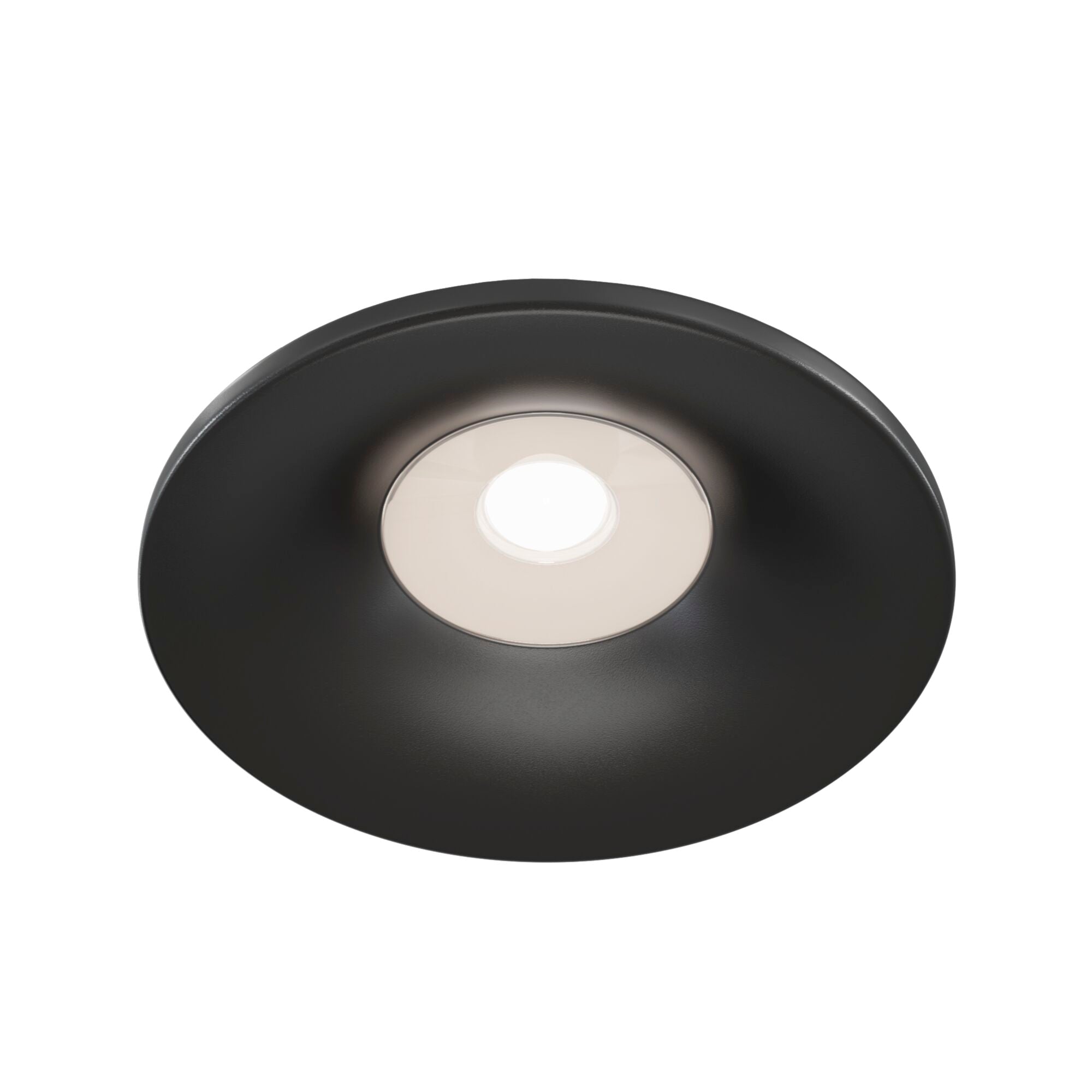 Faretto da incasso Downlight in Alluminio Barret Nero