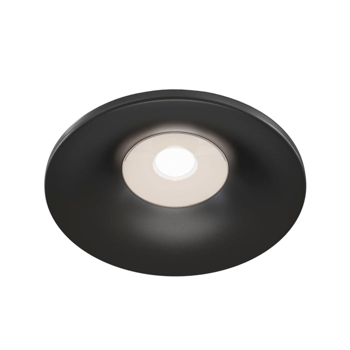 Faretto da incasso Downlight in Alluminio Barret Nero