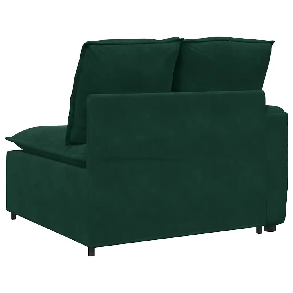Modulo Terminale Bracciolo Divano Modulare con Cuscini 100 cm CFW9365184
