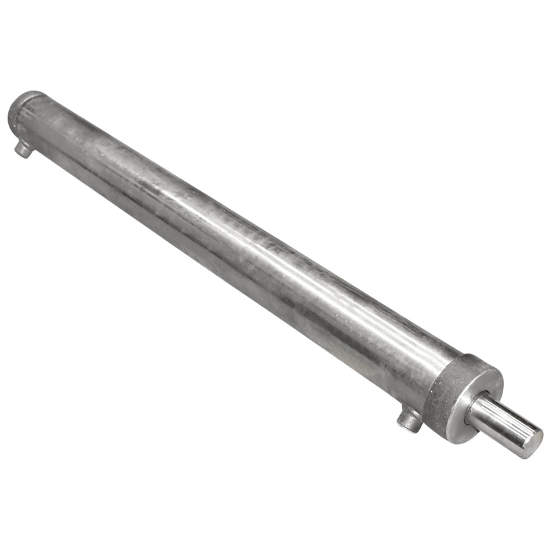 Cilindro idraulico 1000 mm con filettatura M20 e raccordo idraulico Ø20