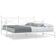 Divano Letto Estraibile senza Materasso-Sofa Letto-Daybed 100x190 cm in Acciaio