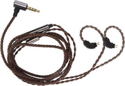 Caviatore per Telefono - 2 Pin 0,78 Mm - Con Microfono 3,5 Mm - Per UE3X UE18 W4R - KZ AS10 ZST ZS3 ZS4 ZS5 ZS6 ZS10 ES3 ES4