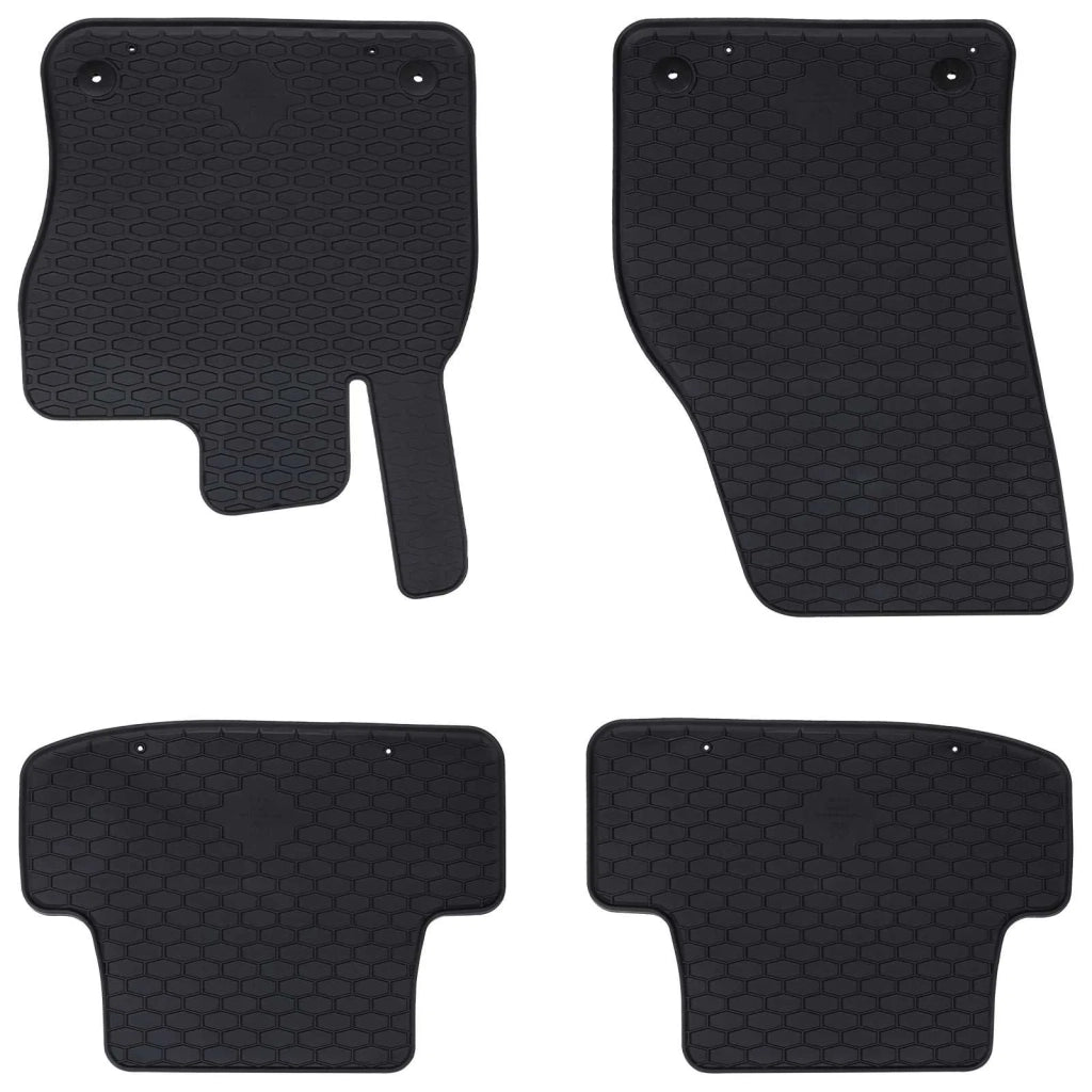 Tappetino per Auto 4 pz Nero adatto per AUDI Q2 2017 Gomma CFW9045155