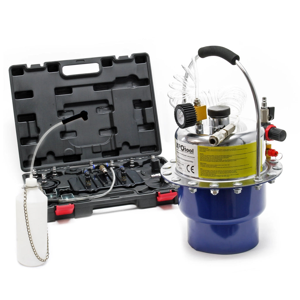 Dispositivo pneumatico per spurgo freno ad aria compressa 3bar serbatoio 5 litri