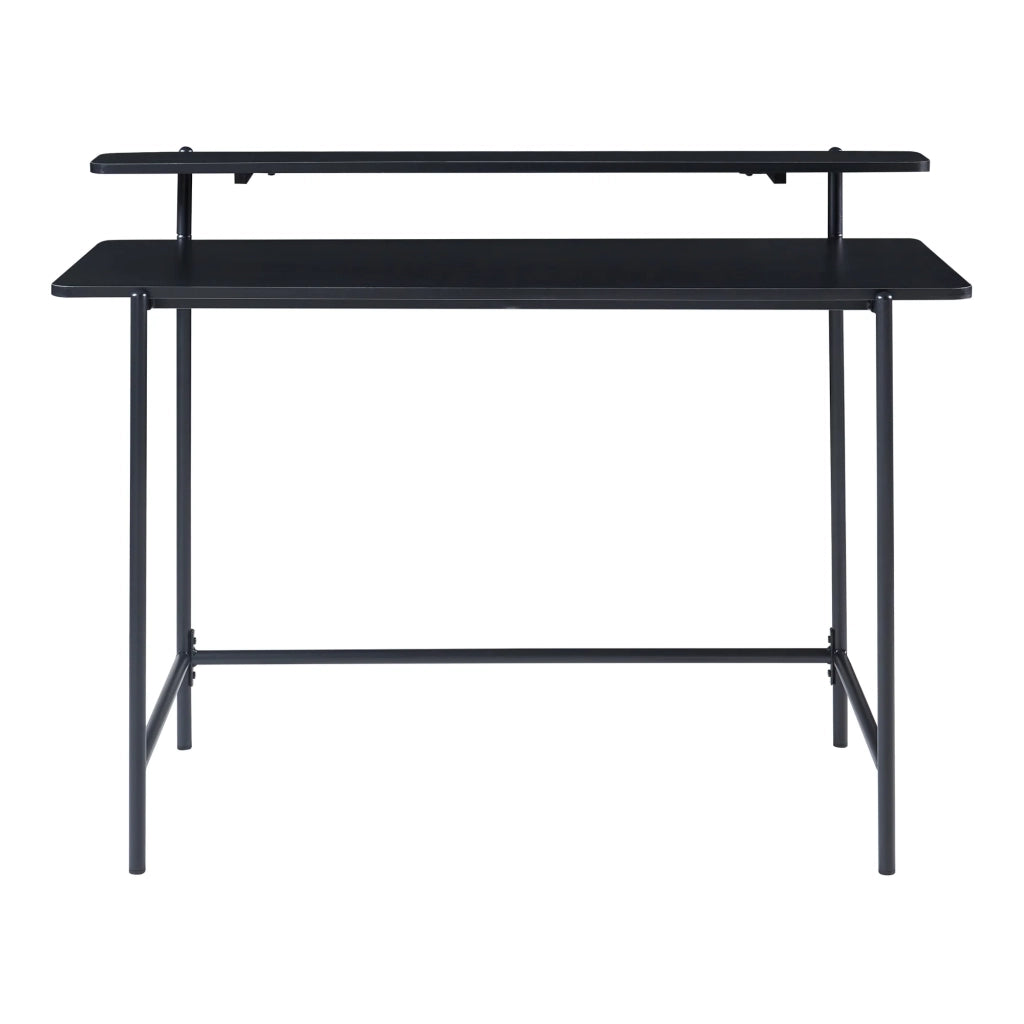 Scrivania/Tavolo da lavoro 120 x 55 x 88 cm Nero 03_0009066