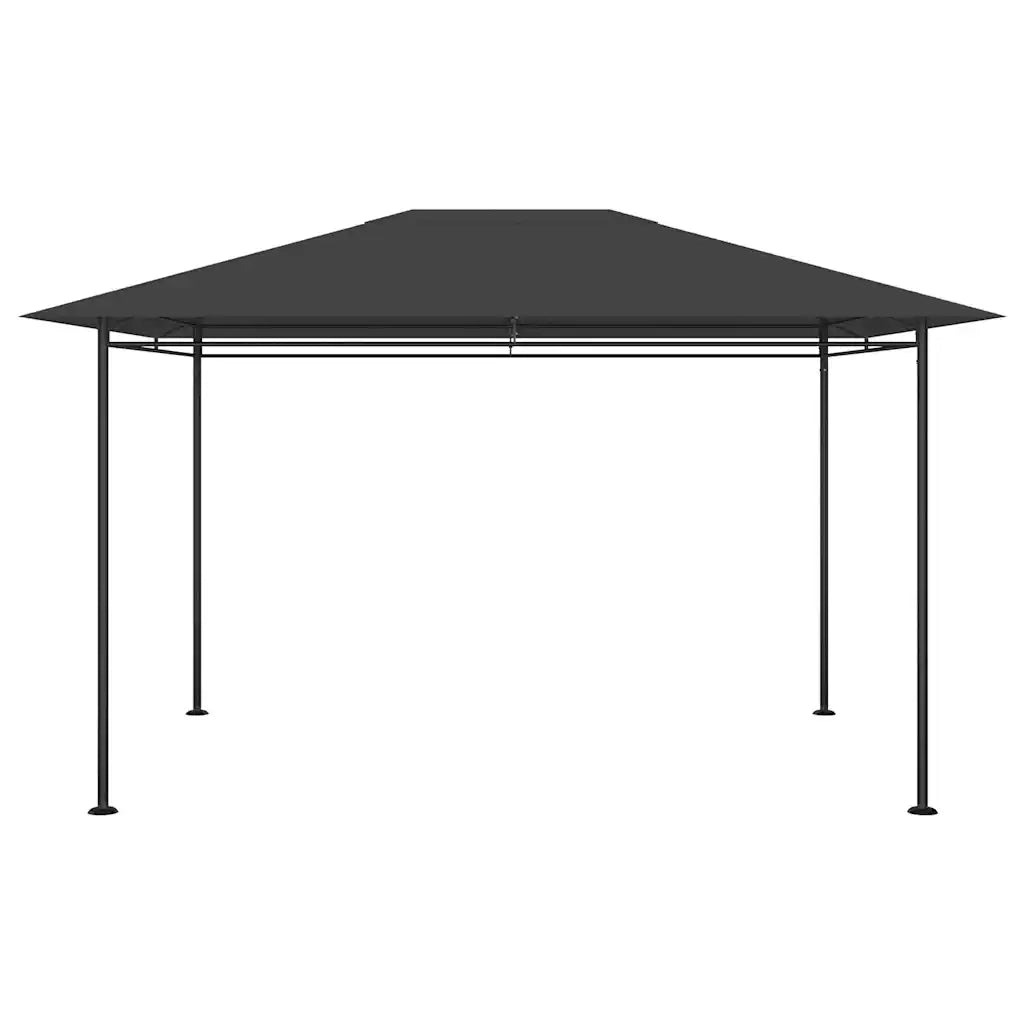 Gazebo 4x3x2,7 m Antracite 180 g/mÂ² cod mxl 66113