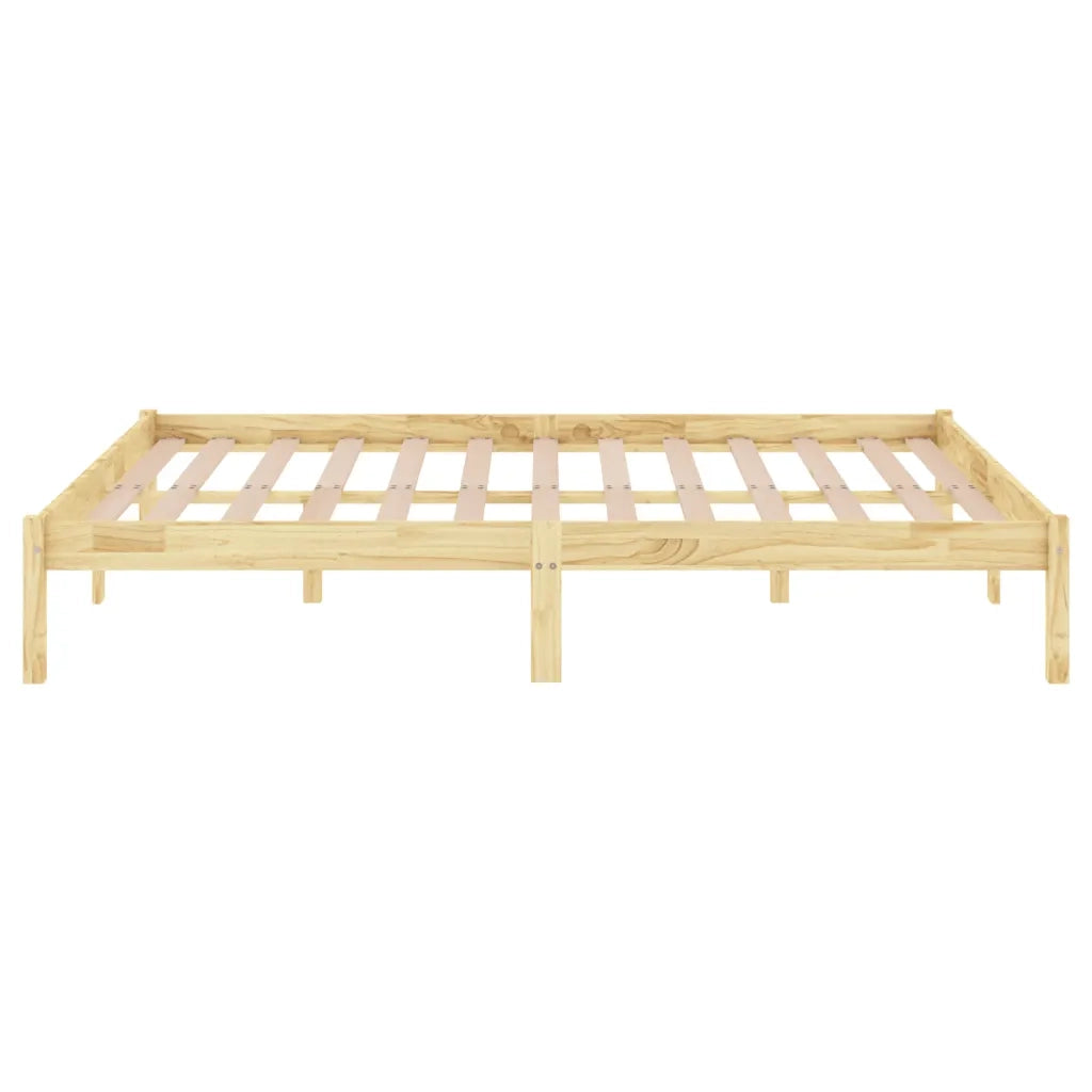 Giroletto-Struttura Letto in Legno Massello di Pino 140x190 cm 453552