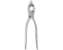 Tang per piastra in pelle - Flessibile - Resistente allo scorrimento - Chiusura per borse - Utensile versatile - Ideale per articoli in pelle - Piastra per pelle