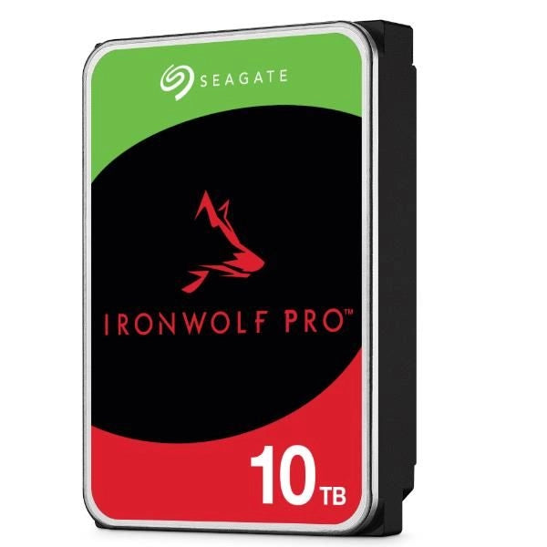 Seagate ironwolf pro st10000nt001 disco rigido interno 10 tb 7200 giri/min 256 mb 3.5" serial ata iii