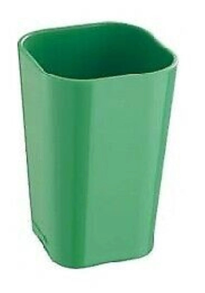 Portaspazzolino Bagno Spazzolino In Acrilico Verde Set 5 Pezzi - Capaldo
