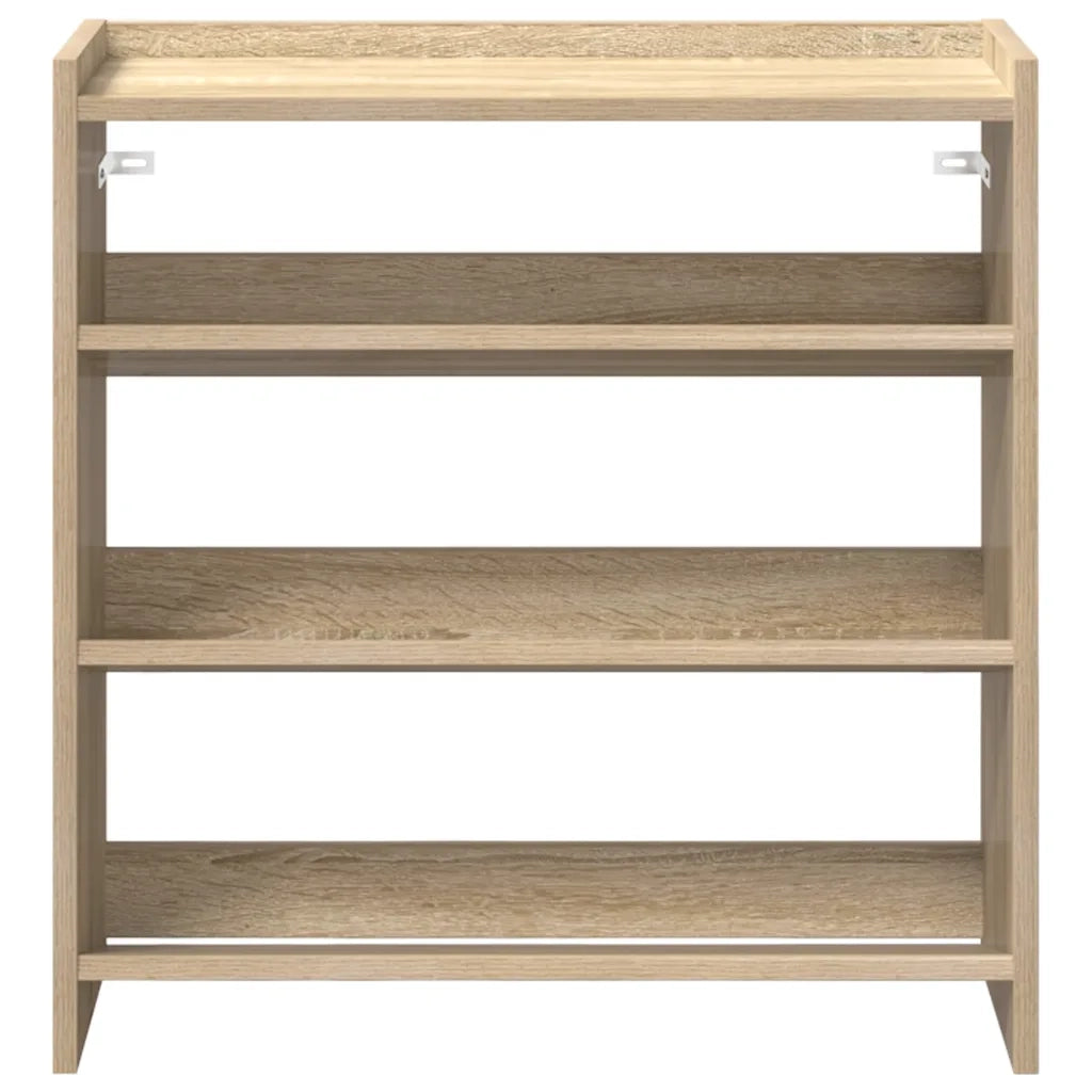 vidaXL Scarpiera Rovere Sonoma 60x25x62 cm in Legno Multistrato