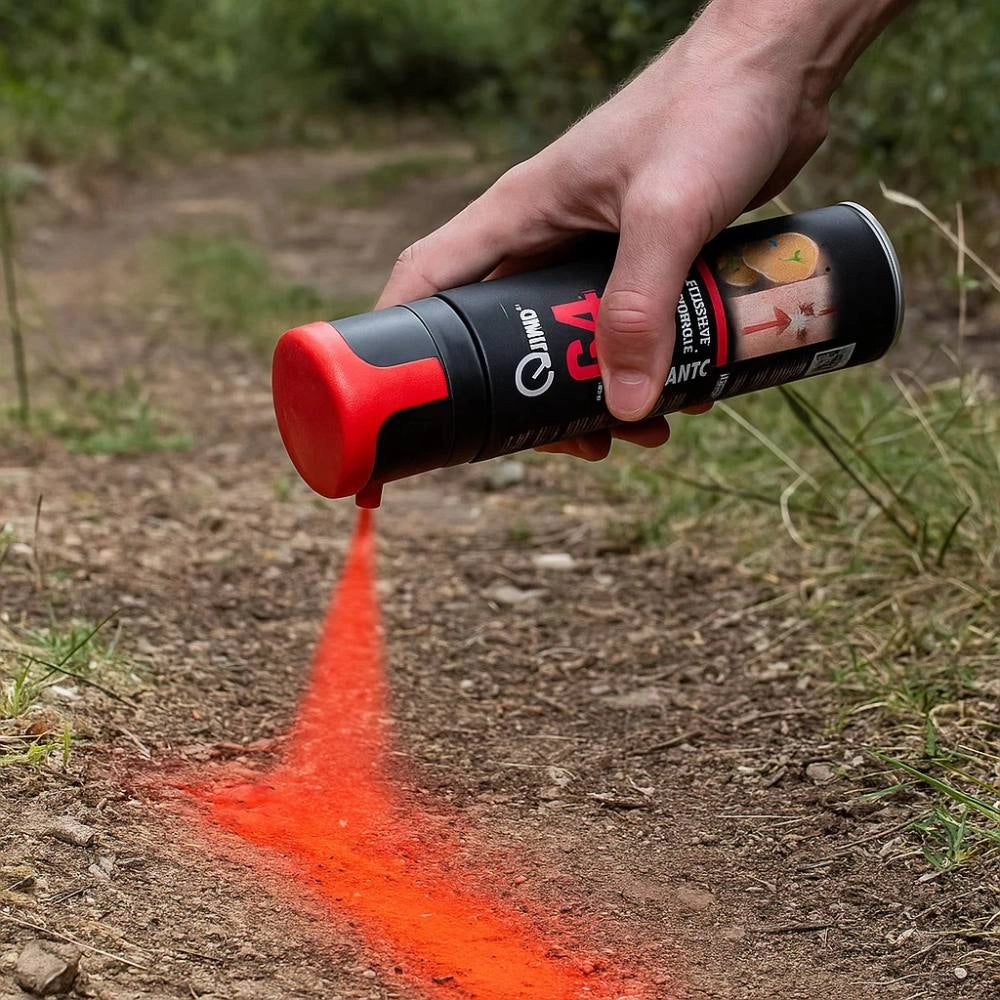 Vmd 64 vernice tracciante rossa spray per metalli e superfici industriali