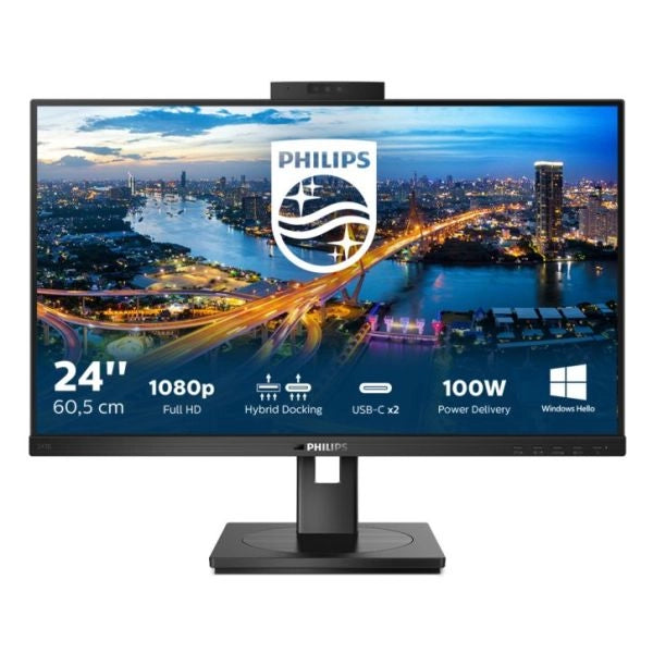 Philips b line 243b1jh/00 monitor pc 60,5 cm (23.8") 1920 x 1080 pixel full hd lcd nero - PHIMO000150