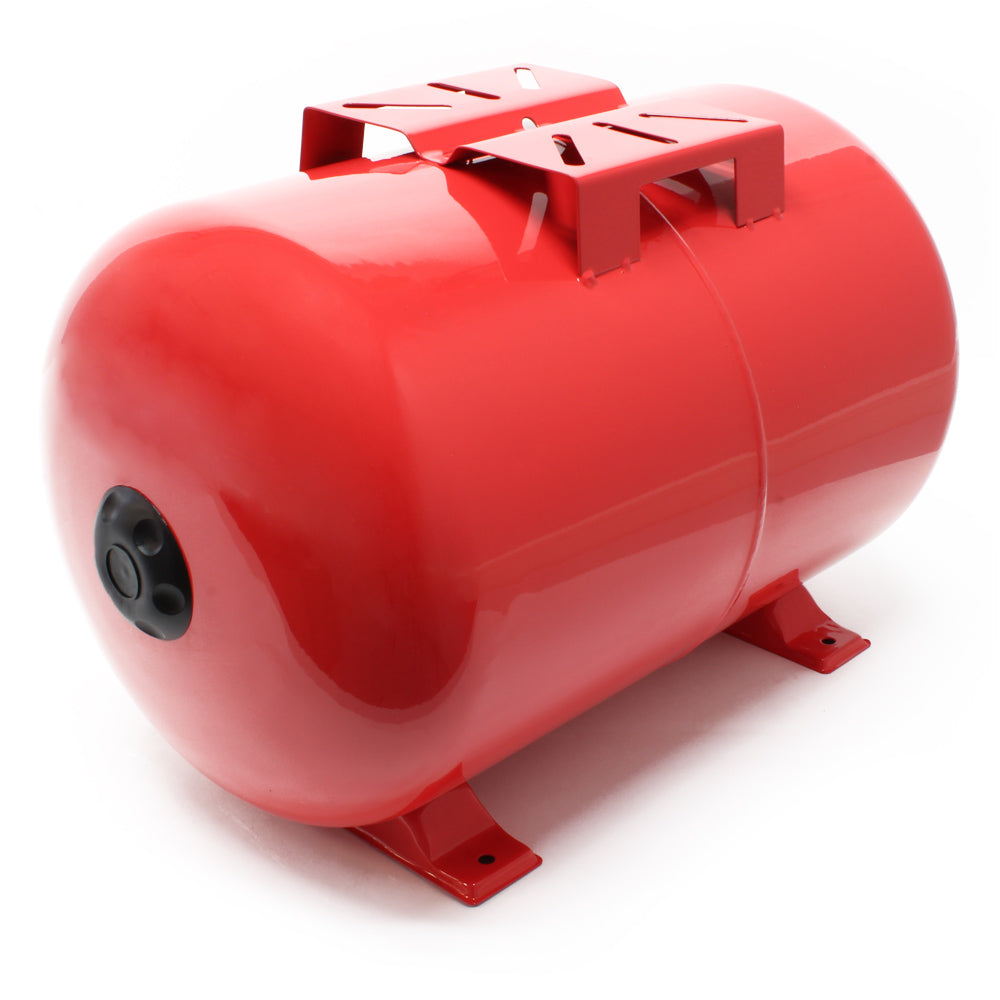 Vaso di espansione 50 l orizzontale per impianti idrici, sistemi autoclave, con membrana EPDM