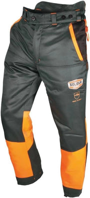 Pantaloni da lavoro forestale Authentic speciali per motosega, classe 1 tipo A