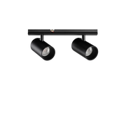 STICK SPOT DOUBLE LED COB BRIDGELUX 10 W 30° 780 lm 2700 K NERO