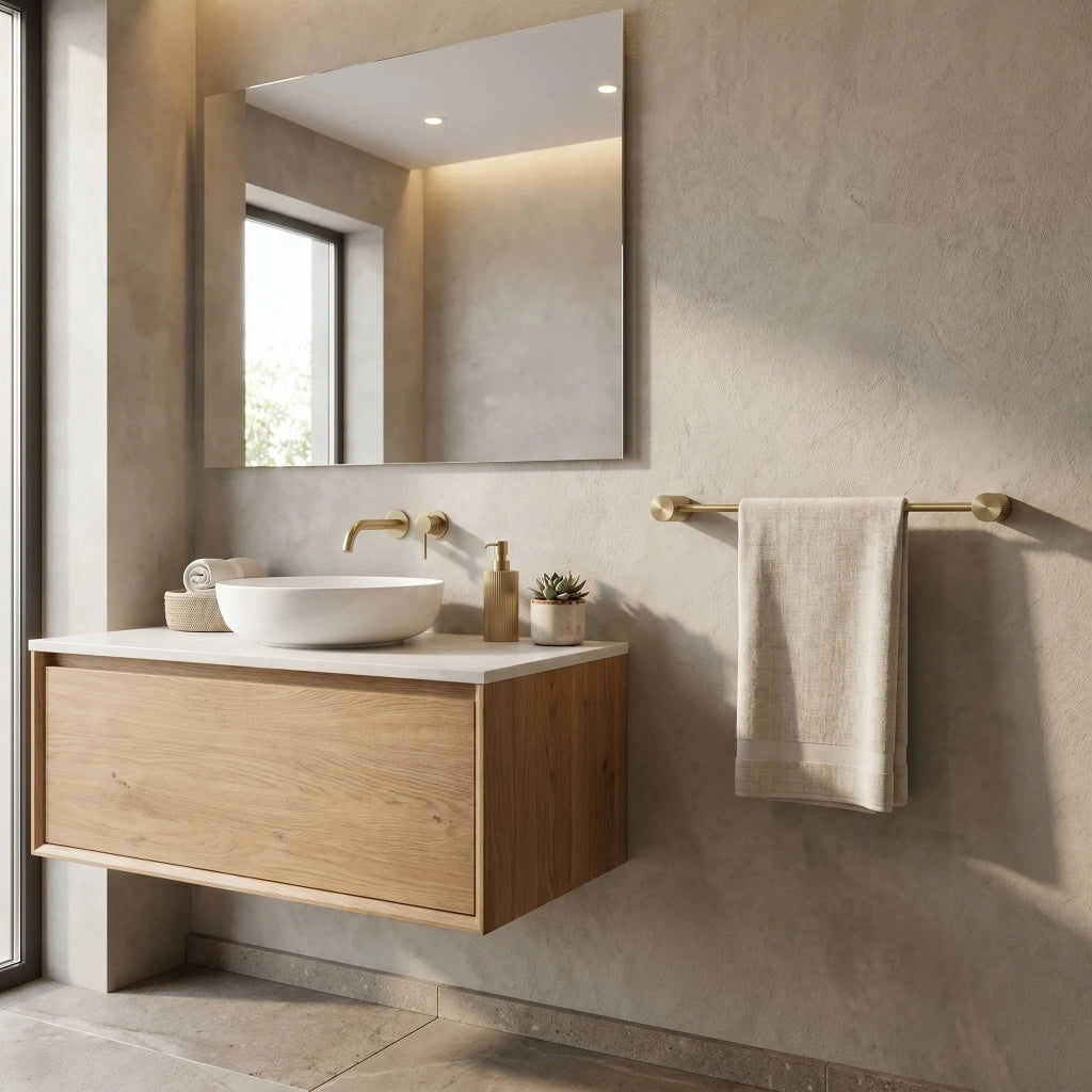 Appendino Da Bagno 64101 Solo Brush Gold