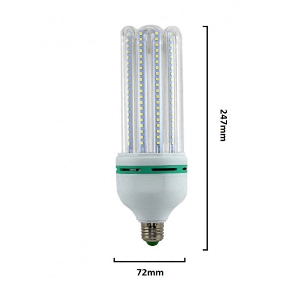 Trade Shop - Lampadina Led E27 36w 4u 3420lm Tubolare Tubo Lineare Luce Fredda Naturale Calda -