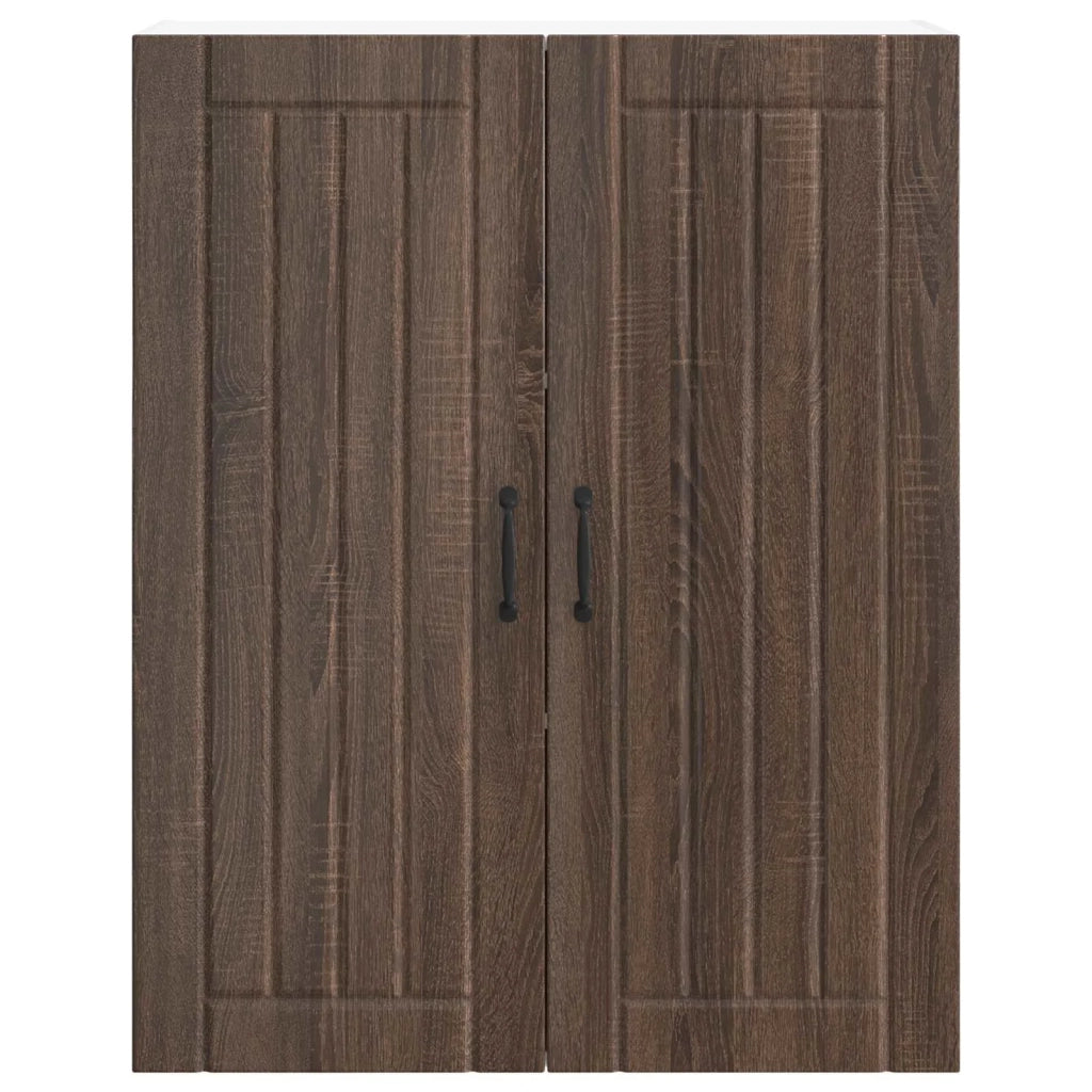 Armadietto a muro LUCCA Rovere Marrone 80 x 31 x 100 cm
