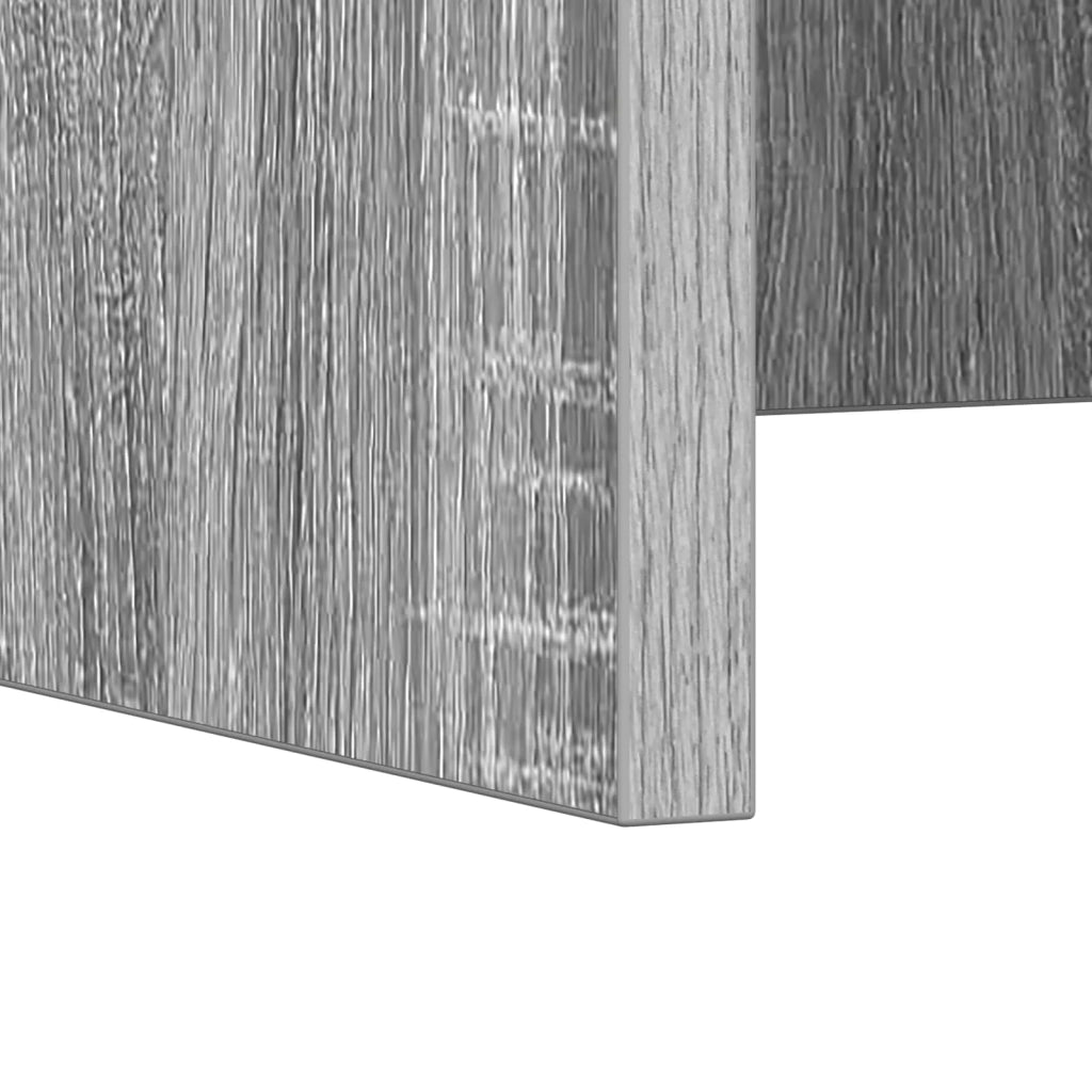 Scrivania a parete Grigio Sonoma 100 x 45 x 30 cm 891405
