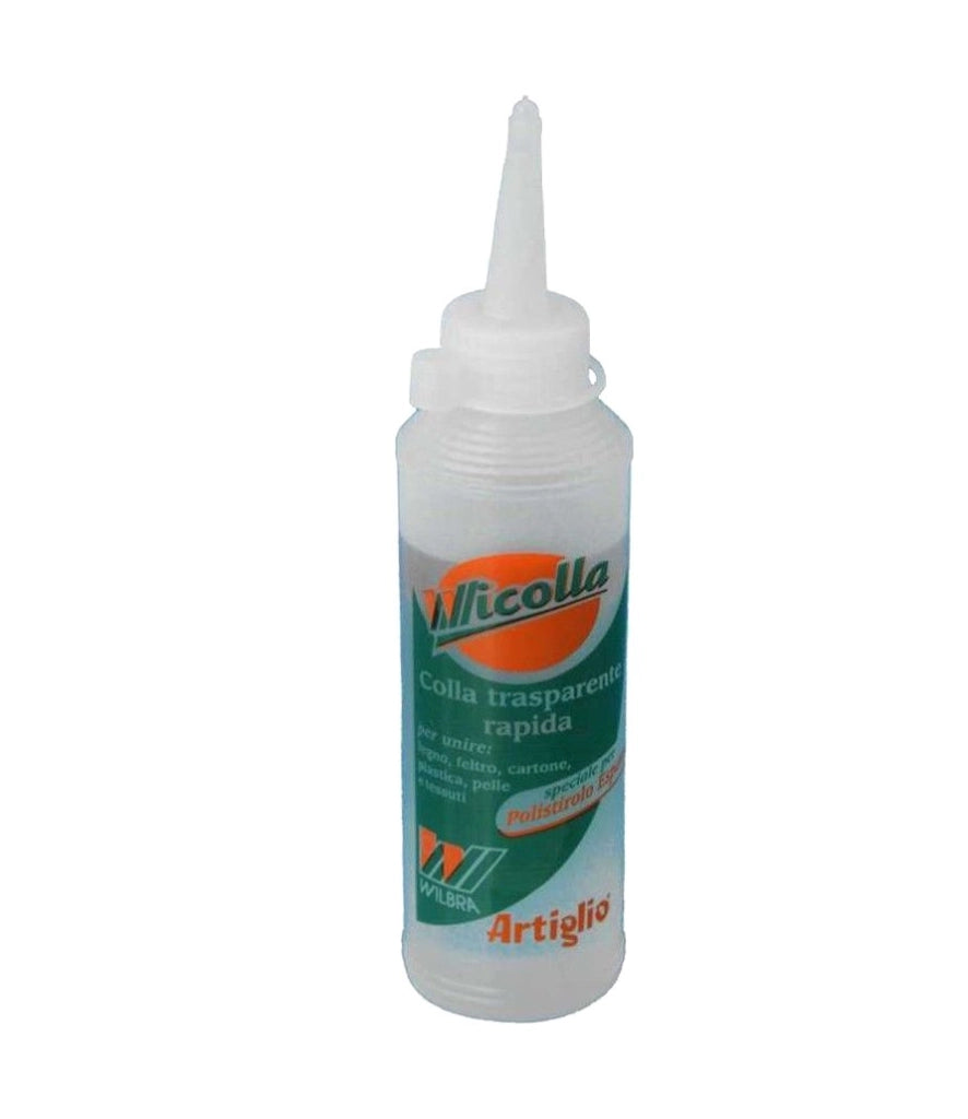 COLLA VINILICA TRASPARENTE 'WICOLLA' 100 gr - WILBRA