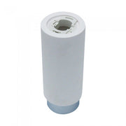 Portafaretto LED GU10 e GU5.3 (MR16) Corpo in Gesso Base Metallica Cromata -SKU 3114