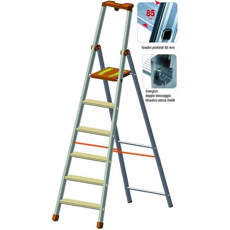 Scala Facal Piu+Su Sez.24X50 Gradini 7