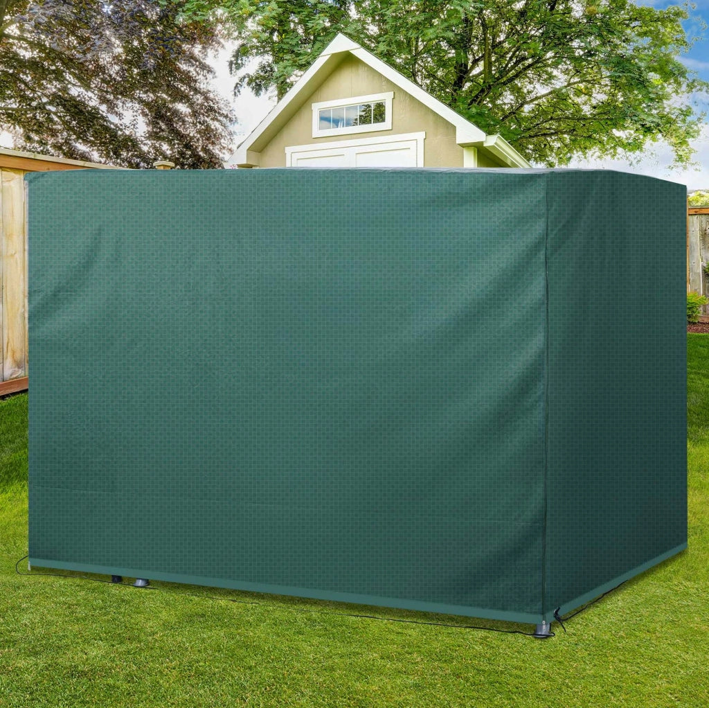 Telo copertura verde scuro impermeabile 215 x 155 x 150 cm