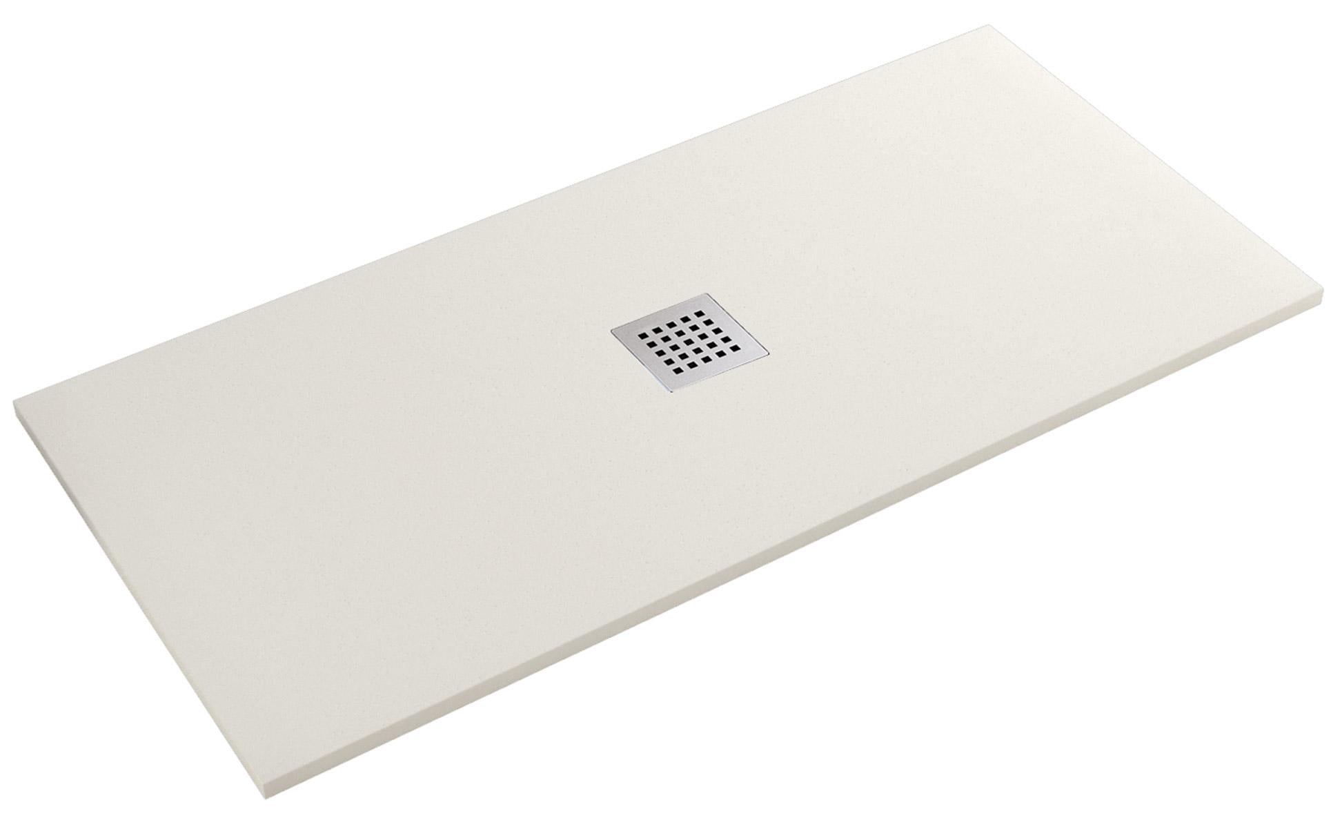 Piatto Doccia in Pietra 90x110 cm Bonussi Ardesia Stone Central Crema