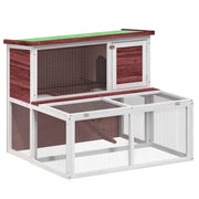 Gabbia Moka 102 x 90 x 84,5 cm in legno di pino massiccio marrone 02_0041950