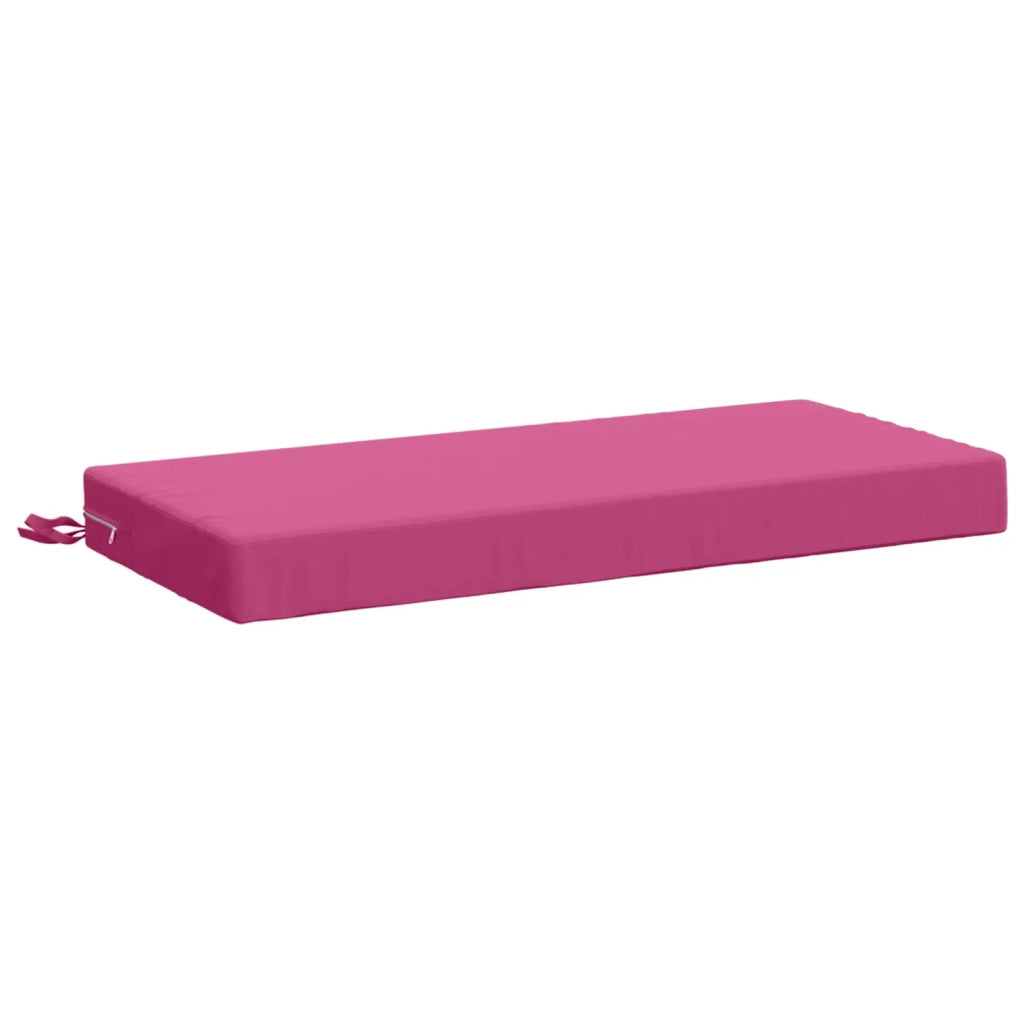 Cuscino per panchina SOEST 100% Poliestere Rosa 80 x 40 x 8 cm 949592