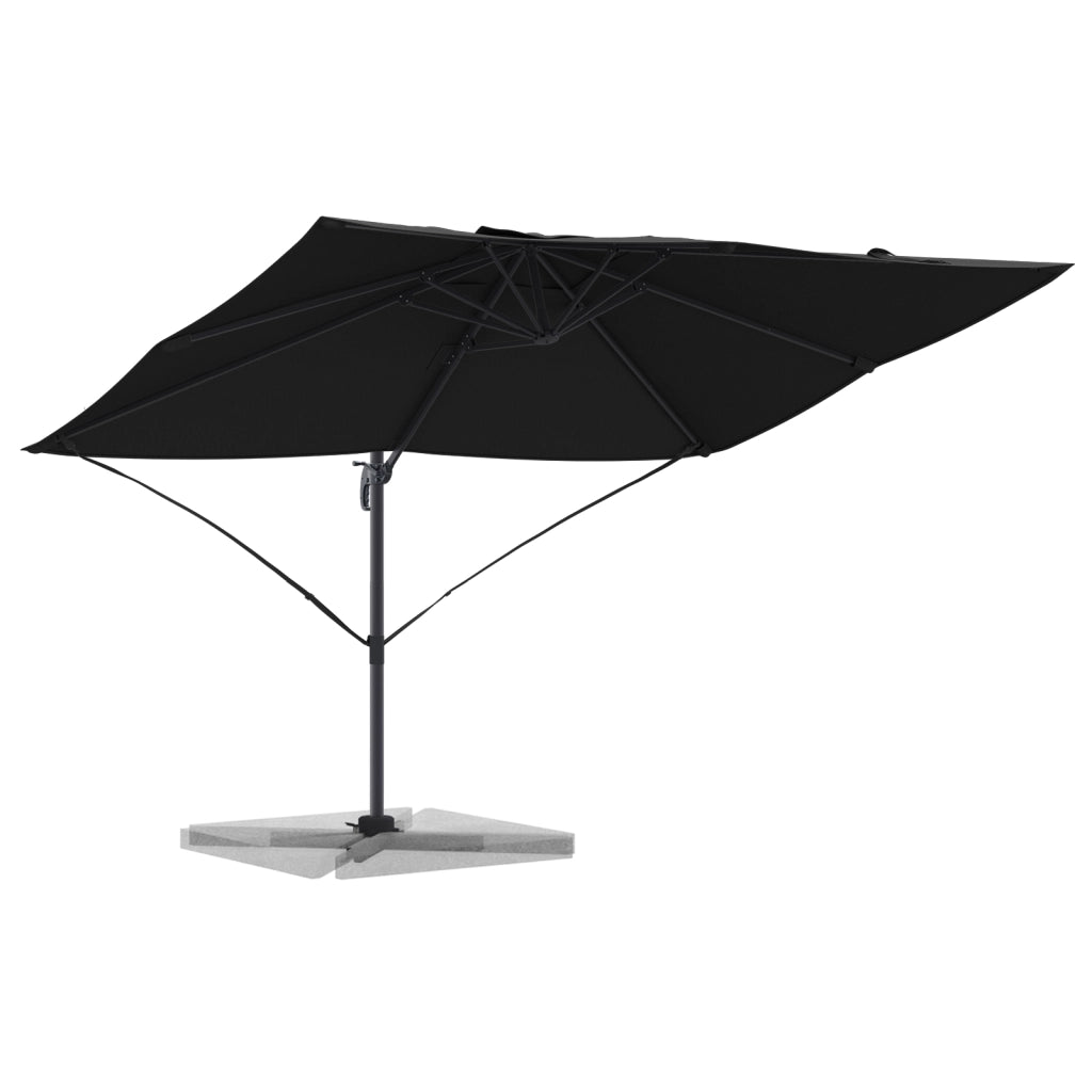 Ombrellone Cantilever Nero