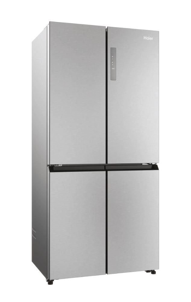 Haier Multidoor HCR3818ENMM ClasseE 467lt-Platino, Stainless steel