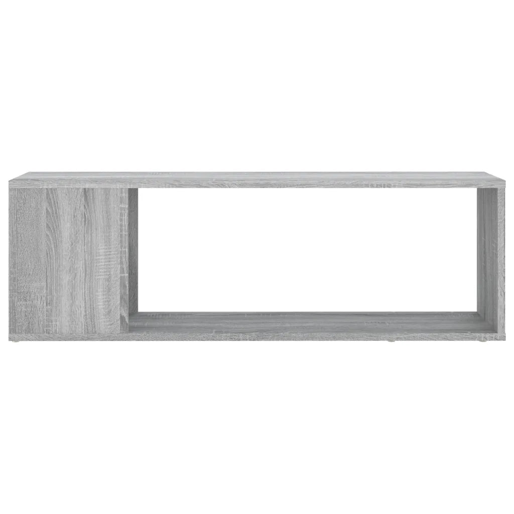 Mobile TV Grigio Sonoma 100x24x32 cm in Legno Multistrato 816036