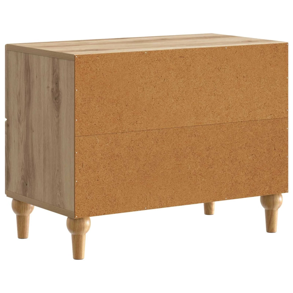 Armadio da Notte Rovere Artigianale 62 x 34,5 x 48 cm 894094